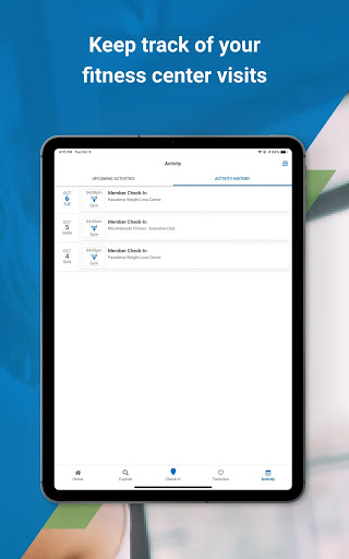 Screenshot of Well onTarget Fitness Program