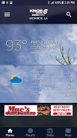 screenshot of KNOE Weather