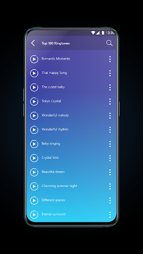 Android application OPPO phone Ringtones screenshort
