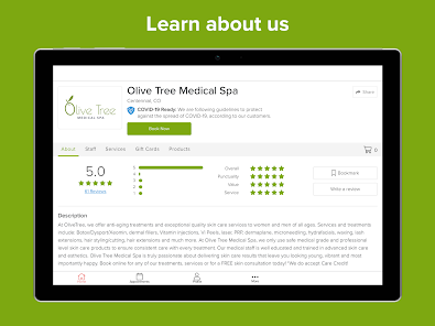 Captura 12 Olive Tree Medical Spa android
