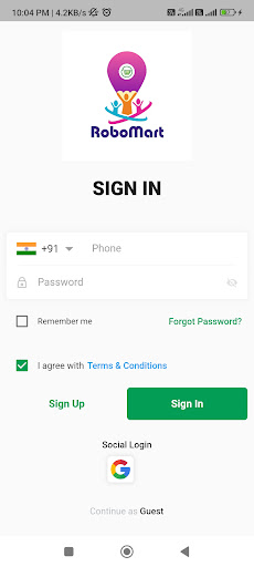 RoboMart- Multipurpose App Screen 3
