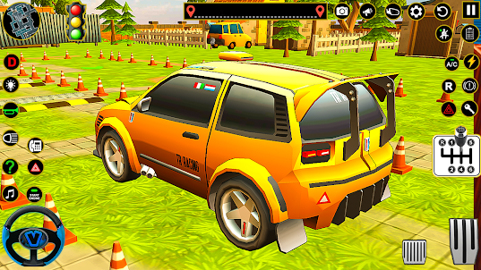 Toon Car Parking 3D: Car Games