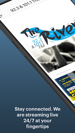Android application 92.3 & 101.1 The River screenshort