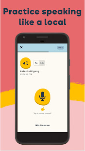 Spaß & schnelles Sprachenlernen App