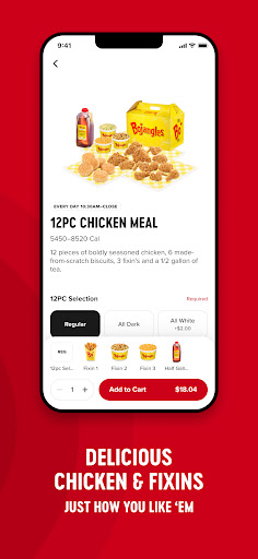 Screenshot of Bojangles