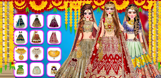 Game screenshot Indian Bride: Dress up Makeup mod apk