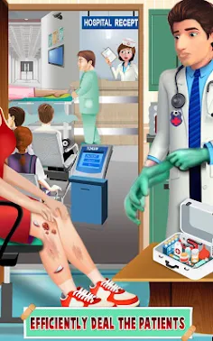 Sports Injuries Doctor Games - Screenshot 1