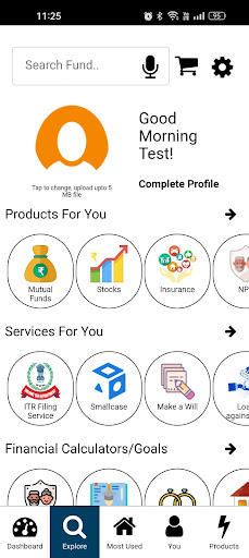 Android application RK Enterprises screenshort