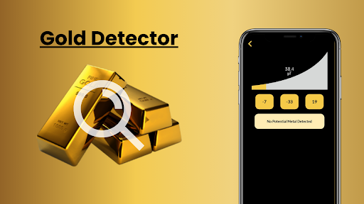 Android application Gold Detector & Gold Tracker screenshort