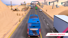 Highway Bus Racing-バス運転ゲームのおすすめ画像1