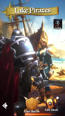 Game screenshot I Stand Alone: Roguelike CCG apk download