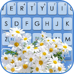 Cover Image of Download Pretty Daisies Keyboard Backgr  APK
