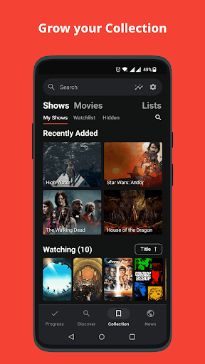 Showly: Track Shows & Movies 4