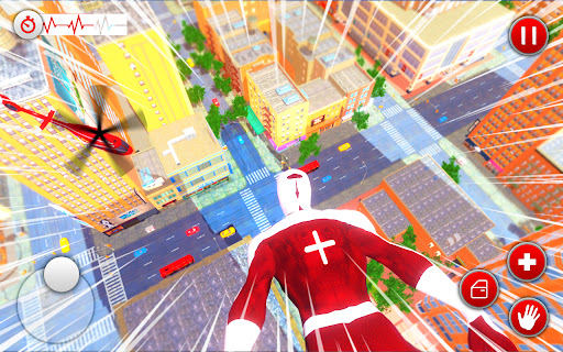 Flying Superhero Emergency Pet Rescue Service 991