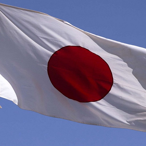 Japan flag logo