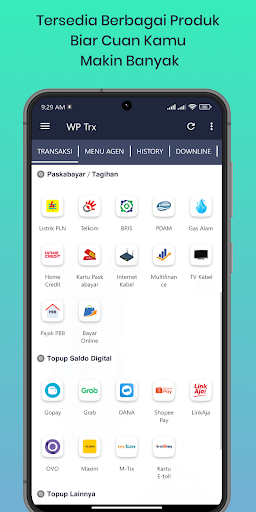 WP Trx: Pulsa Kuota PPOB Murah Screenshot 3 - AppWisp.com