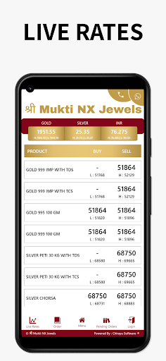 Android application Mukti NX Jewels screenshort