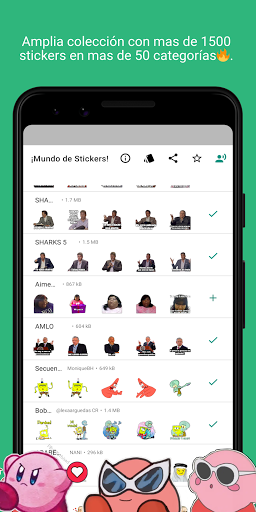 World of Stickers for WhatsApp Screen 2