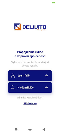 Android application Delivito screenshort