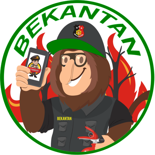 Bekantan Polda Kalsel logo