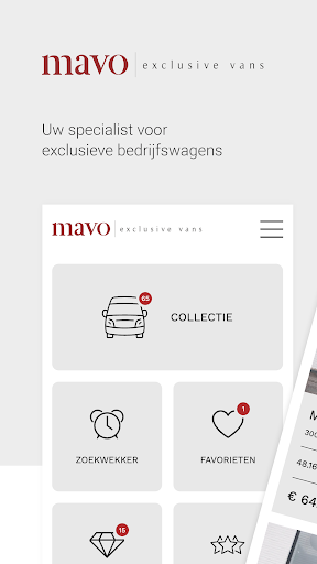 Android application Mavo Exclusive Vans screenshort
