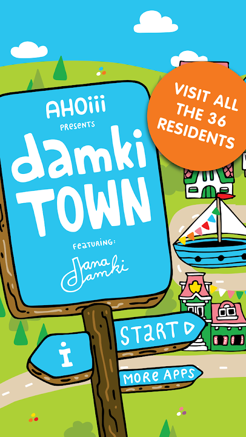 Damki Town – Animal Coloring Bのおすすめ画像1