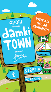 Damki Town – Animal Coloring B