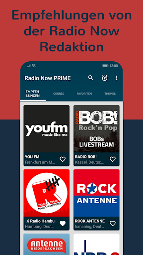 RADIONOW Prime - Internetradio Screen 2