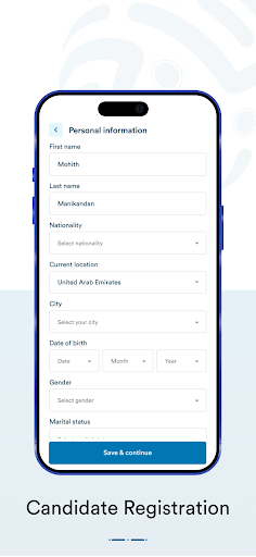 Talentmate.com Screen 3