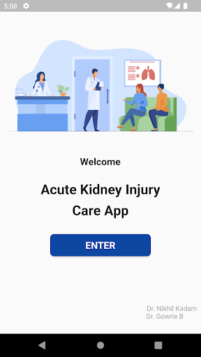 Android application AKIC -Acute Kidney Injury Care screenshort