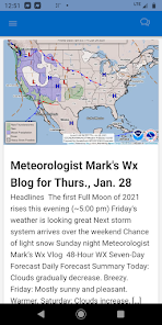 Meteorologist Mark 10.0 APK + Mod (Unlimited money) إلى عن على ذكري المظهر