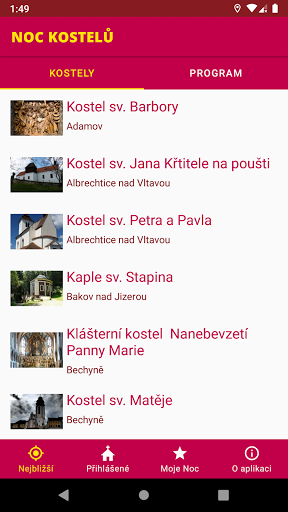 Noc kostelů Screen 2