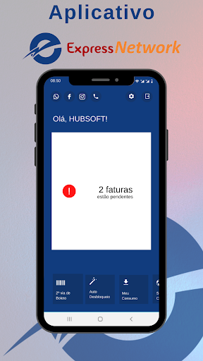 Android application Express Network screenshort