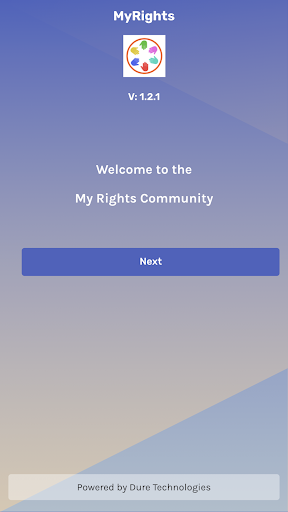 MyRights Screen 2