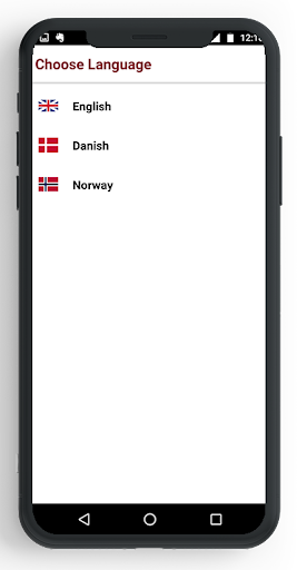 Android application FastHelp screenshort