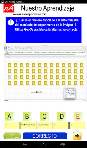 Espacio Muestral obtener númer Screen 3