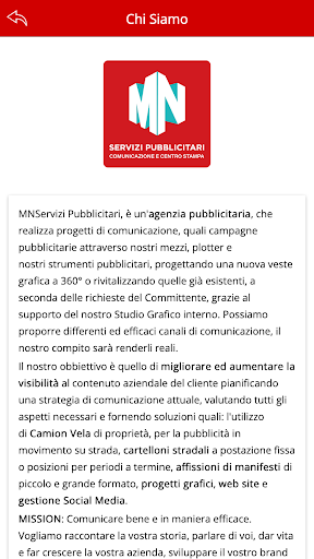 MNServizi Screen 3