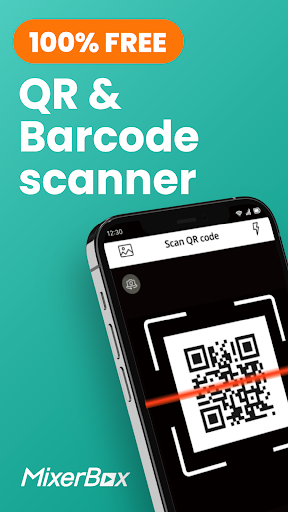 FreeScan© QR Code Scanner screenshot 1