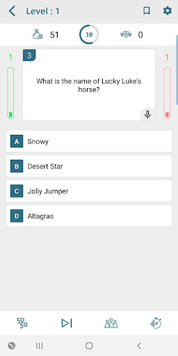 SuperQuiz Challenge Screen 3