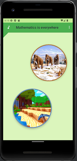 Mathematics is everywhere Screen 2