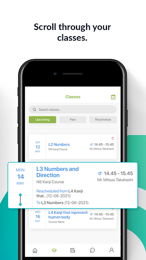 Flavor : Book & Manage Classes Screen 3