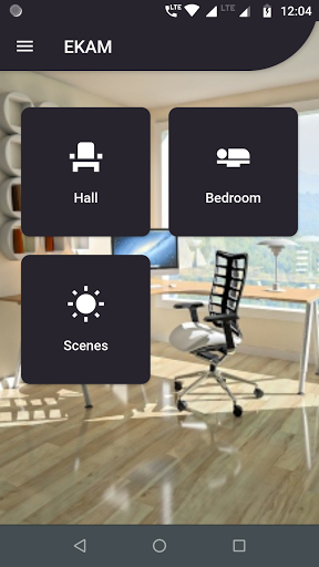 Android application EKAM Home Automation screenshort