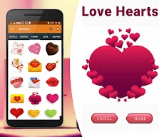 Love chat stickers: Valentine Special LoveStickersのおすすめ画像1