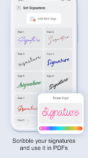 PDF Editor & Forms: Signature Screenshot
