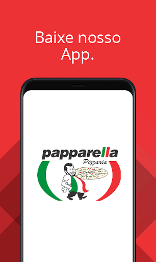 Android application Papparella Pizzaria screenshort