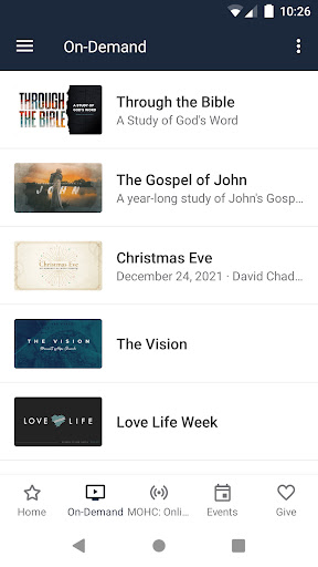 Moments of Hope Church Screen 2