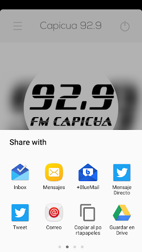 Fm Capicua 92.9 Screen 3