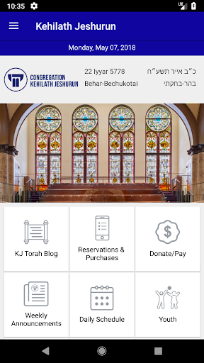 Android application Kehilath Jeshurun ~ CKJ screenshort