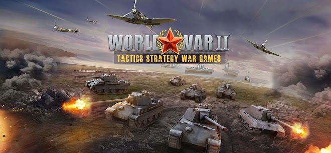 World War 2: Strategy Battle MOD APK (پول/مدال نامحدود) 1