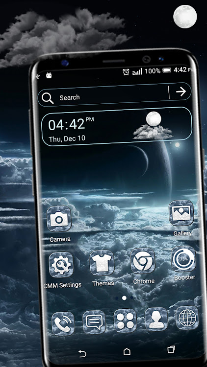 Cloudy Sky Launcher Theme - 2.3 - (Android)